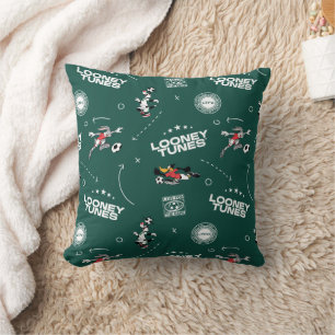 Coussin Modèle de manuel de football LOONEY TUNES™