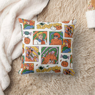 Coussin Modèle de photos d'Halloween de Scooby-Doo
