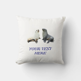 Coussin Modèle de texte de photo de couples personnalisés
