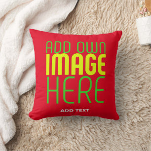 COUSSIN MODELE DE TEXTE D'IMAGE ROUGE SIMPLE ÉDITABLE MODE