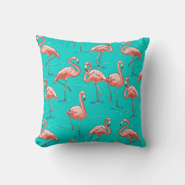 Coussin Modèle flamant (Recto)