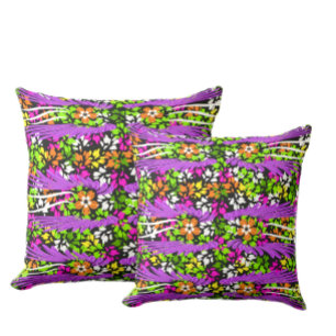 Coussin Modèle floral