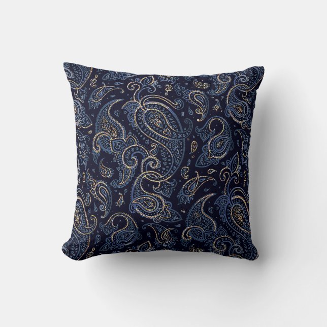 Coussin Modèle floral, arrière - plan Dans style Art nouve (Recto)