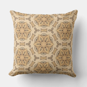 Coussin Modèle floral Art Nouveau géométrique