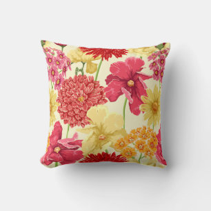 Coussin Modèle floral classique