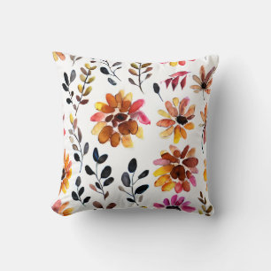 Coussin Modèle floral d'automne