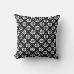 Coussin Modèle floral japonais