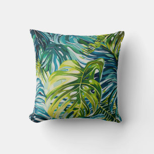 Coussin Modèle floral Plante tropical
