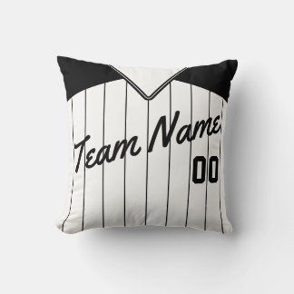 Coussin Modèle personnalisable de baseball Jersey