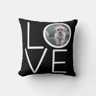 Coussin Modèle photo d'amour personnalisé