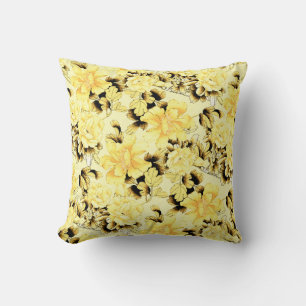 Coussin Modèle Vintage jaune