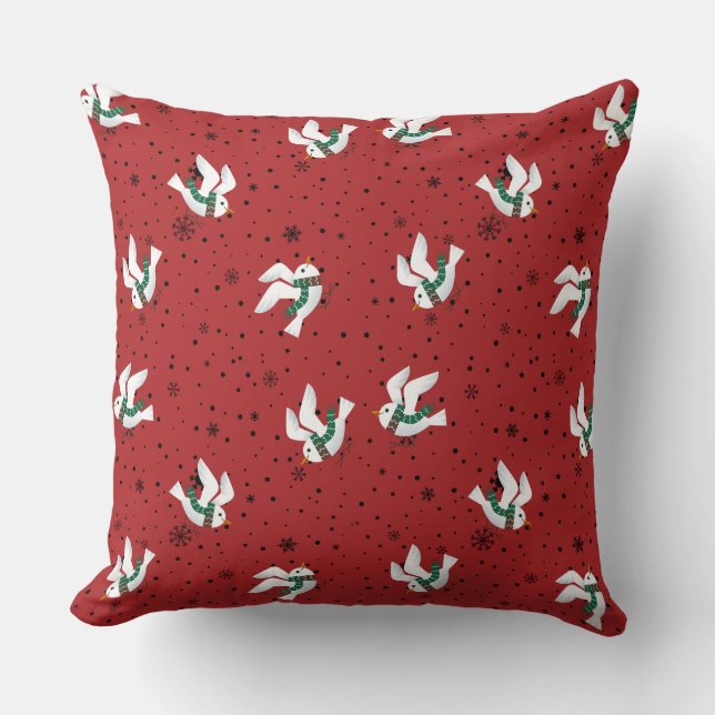 Coussin Modèles de Noël Bonne Année 2025; (Recto)