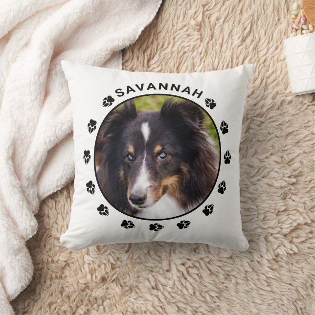 Coussin Modèles de photos de compagnie personnalisés avec  (Couverture)