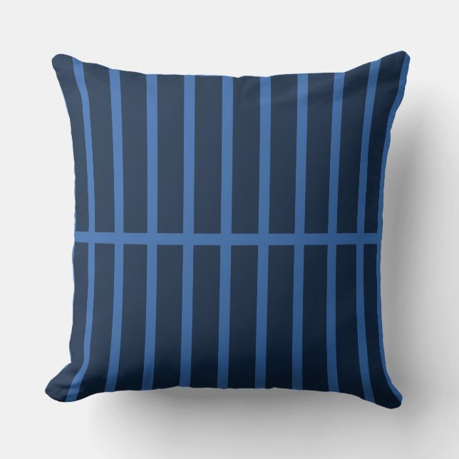 Coussin Modern_Elegant_DERK_BLUE_GIFT NICE _Lancer l'oreil (Recto)