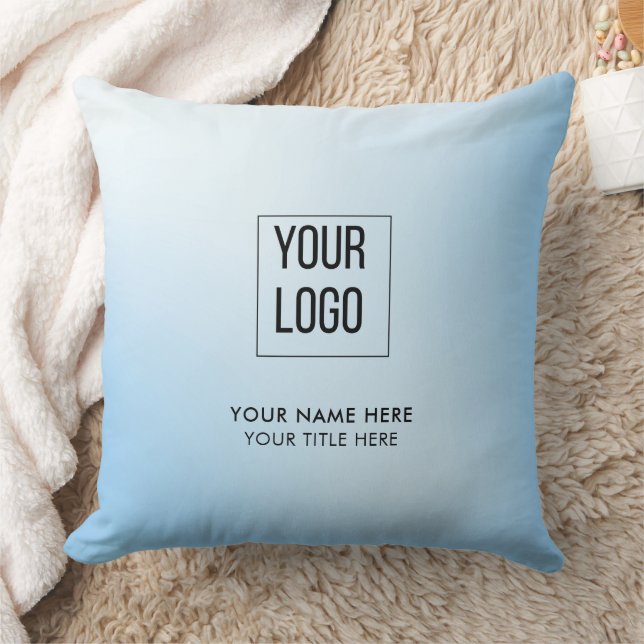 Coussin Modern Promotional Logo Business (Couverture)