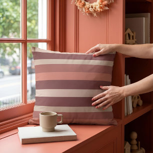 Coussin Moderna Linear Antique Rose & Cuivre