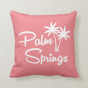 Coussin moderne de Palm Springs au milieu du siècl