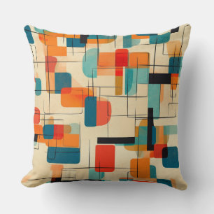 Coussin moderne du milieu du siècle