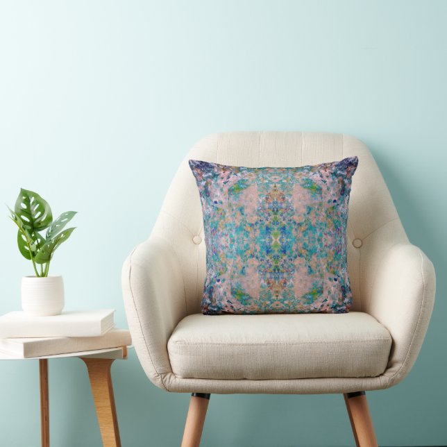 Coussin Moderne D'Une Sorte Abstraite Avec Des Couleurs Sa (Chaise)
