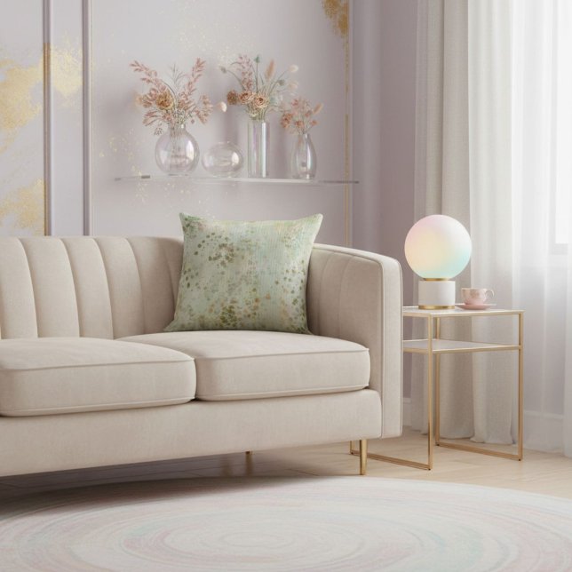 Coussin  Moderne élégant minimaliste  aquarelle tendance  (Créateur téléchargé)