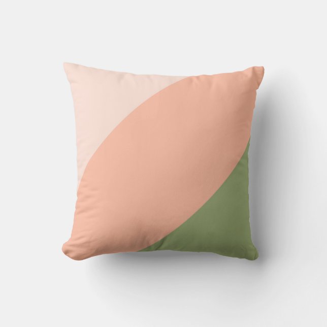 Coussin Moderne Elégant Tendance Couleurs Harmonie Modèle  (Recto)