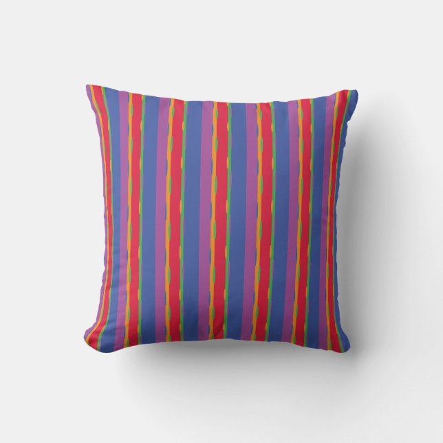 Coussin Moderne et coloré (Recto)