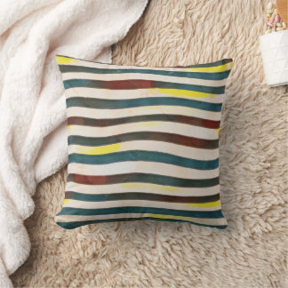 Coussin Moderne et élégante bande ombragée