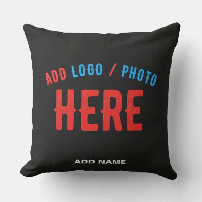 COUSSIN MODERNE ET MODERNE PERSONNALISABLE NOIR VÉRIFIÉ (Recto)