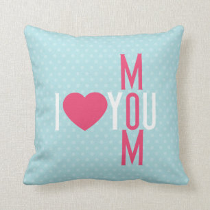 Coussin Moderne Je t'aime maman