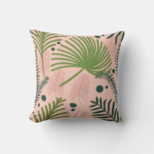 Coussin Moderne Motif Floral Folio