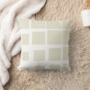 Coussin Moderne Plaid Déconstruit Géométrique Abstrait Bei