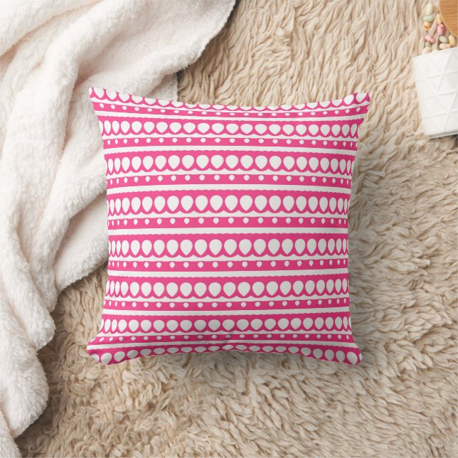 Coussin moderne rose (Couverture)