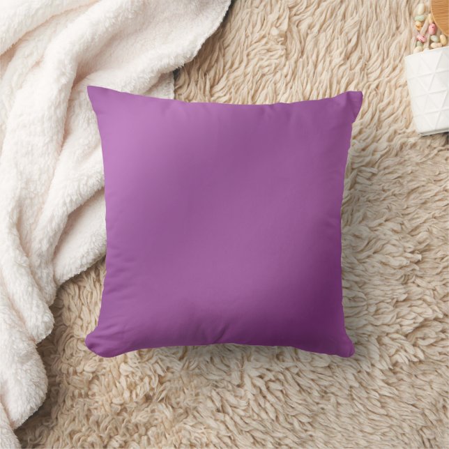 Coussin Moderne Simple Solide dégradé violet motif vague (Couverture)