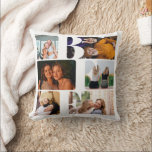 Coussin Moderne tendance BFF Best Friend Chic Photo Collag<br><div class="desc">Moderne BFF tendance Best Friend Chic Photo Collage Jeter Oreiller. Un cadeau parfait pour votre bestie !</div>