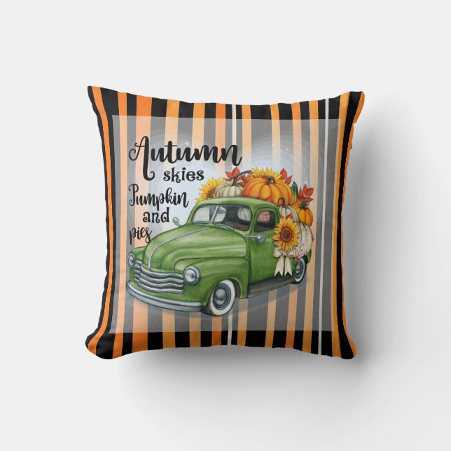 Coussin Moderne Thanksgiving Belle collection d'automne