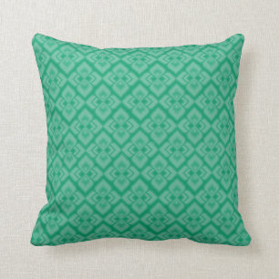 Coussin modifié la tonalité par vert de menthe de