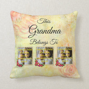 Coussin Modifier le nom Texte de cette grand-mère apparti