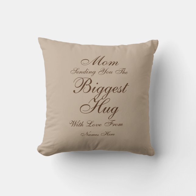 Coussin Modifier TOUT LE TEXTE Envoyer le plus grand trou  (Recto)