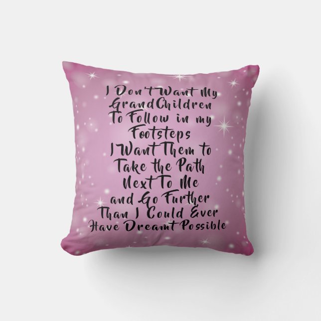 Coussin Modifier tout le texte - Ne voulez pas que les pet (Recto)