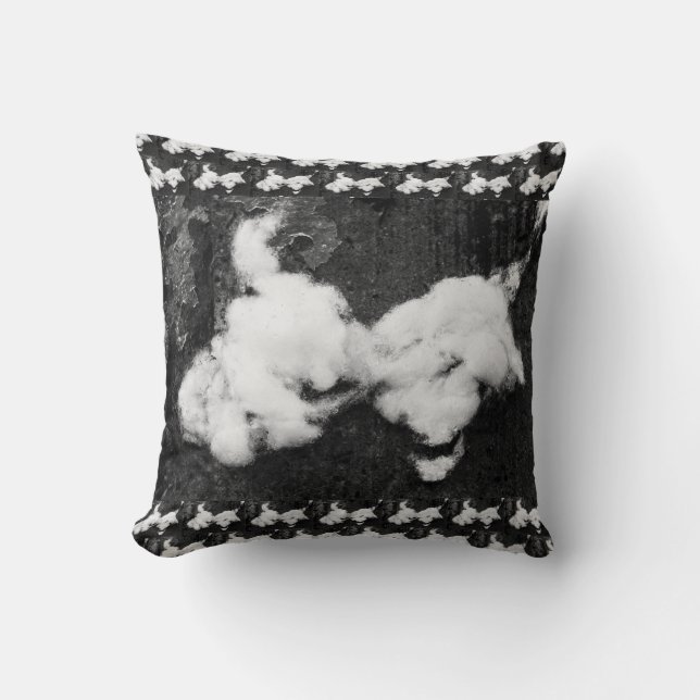 coussin moelleux à jeter en bas (Recto)