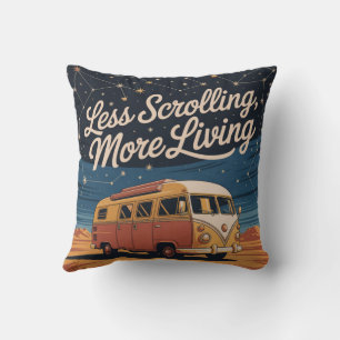 Coussin Moins de défilement, plus de vie