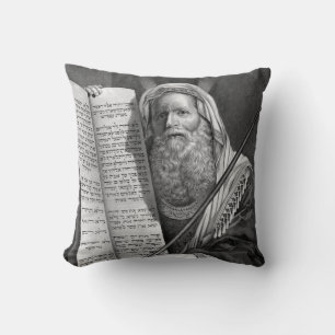 coussin "Moïse et les dix commandements"