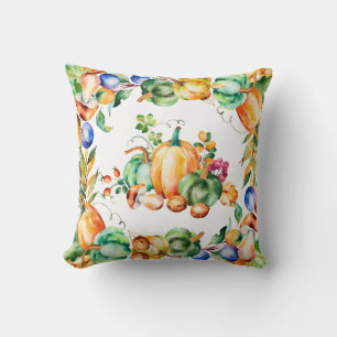 Coussin Moisson d'automne colorée