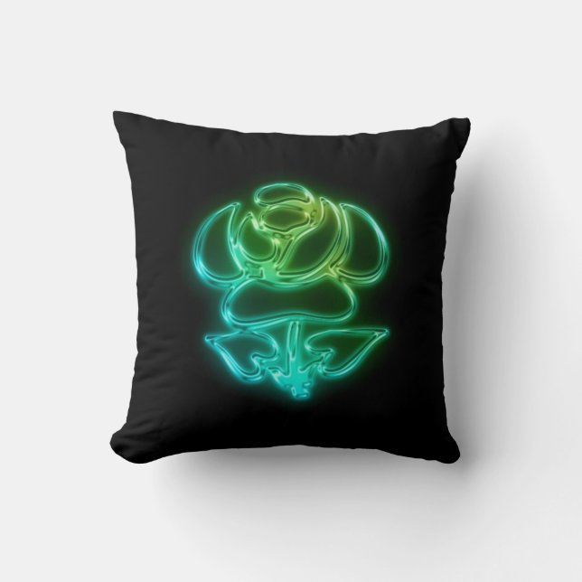 Coussin Mojo américain Rose brillant (Recto)