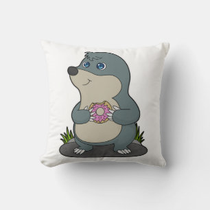 Coussin Mole avec Donut