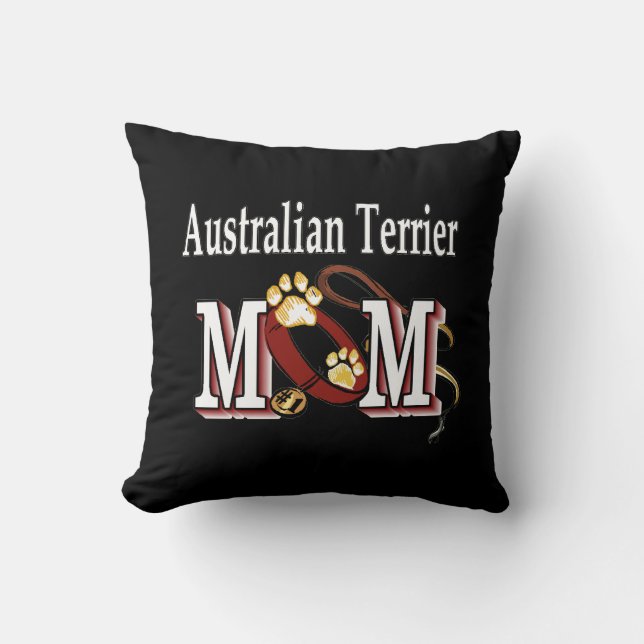 Coussin MOM de chien Terrier australien (Recto)