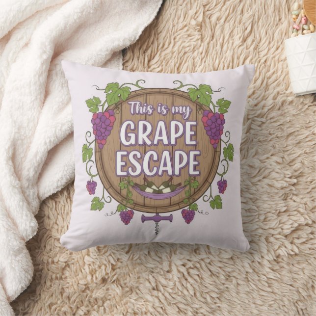 Coussin Moment du Vin (Couverture)