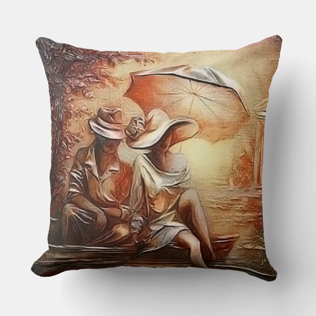 Coussin Moments romantiques (Recto)