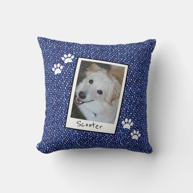 Coussin Mon animal favori ! Personnaliser avec photo et no (Recto)