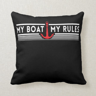 Coussin Mon bateau mes règles